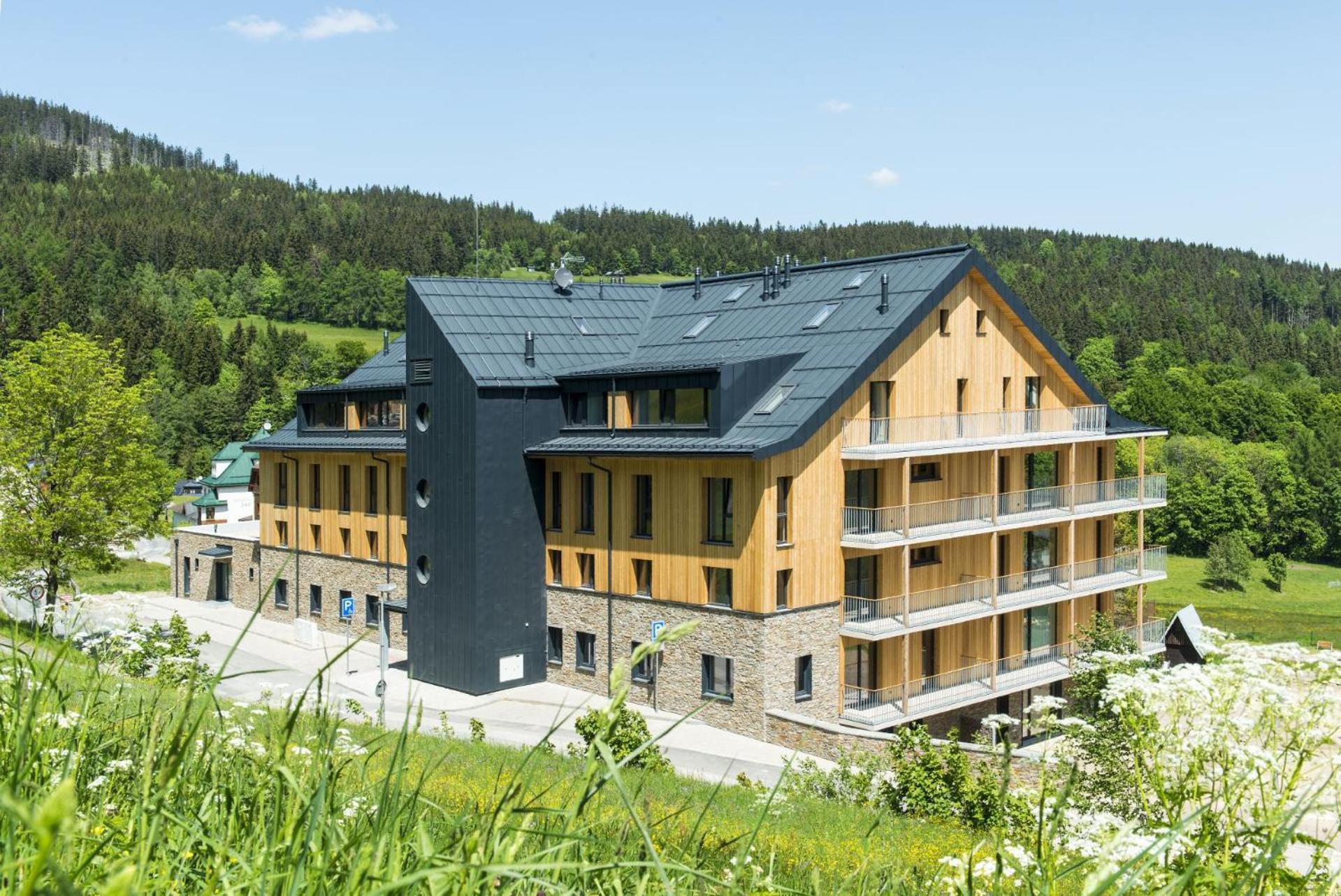 Ski&Bike Apartman Blue Janske Lazne Ngoại thất bức ảnh